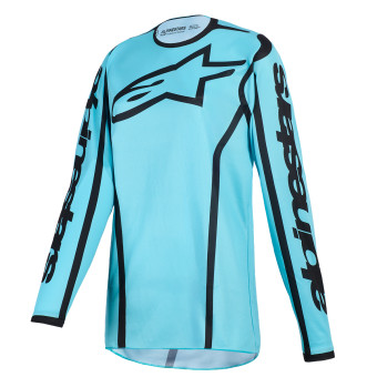 Maillot Cross Alpinestars Stella Fluid Apex Jersey Tropical Black