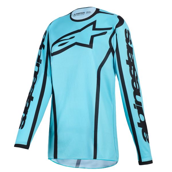 Maillot Cross Alpinestars Stella Fluid Apex Jersey Tropical Black