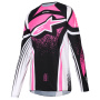 Maillot Cross Alpinestars Stella Techstar Nomur Jersey Black White Fuchsia