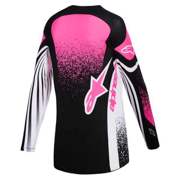 Alpinestars Stella Techstar Nomur Jersey Black White Fuchsia