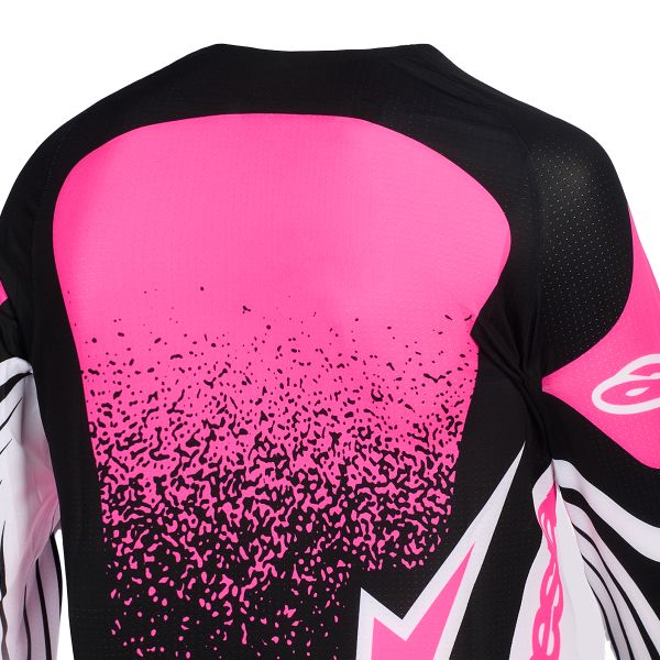 Alpinestars Stella Techstar Nomur Jersey Black White Fuchsia