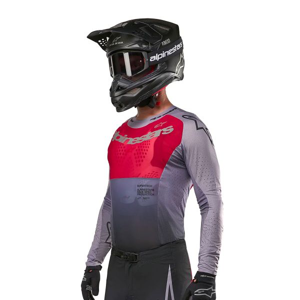 Alpinestars Supertech Dade Iron Red Berry