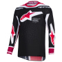 Maillot Cross Alpinestars Supertech Pro Vista Jersey Black Red White