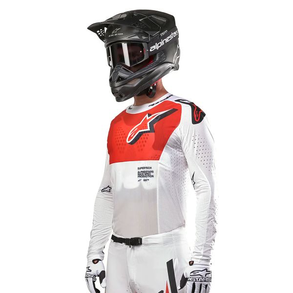 Alpinestars Supertech Ward White Hot Orange