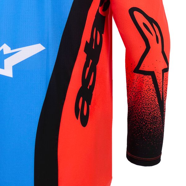 Alpinestars Techstar Knif Jersey Orange Black Ucla Blue