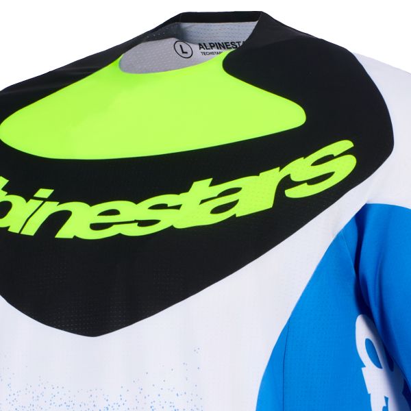 Alpinestars Techstar Knif Jersey Ucla Blue Black Yellow Fluo