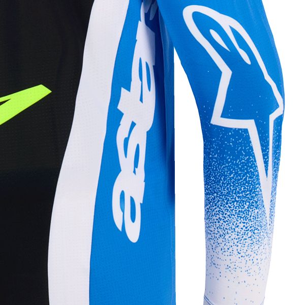 Alpinestars Techstar Knif Jersey Ucla Blue Black Yellow Fluo