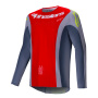 Maillot Cross Alpinestars Techstar Melt Bright Red Gray