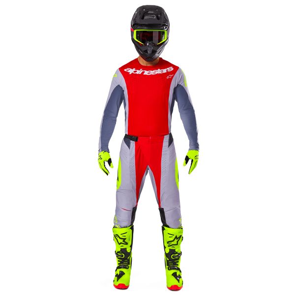Alpinestars Techstar Melt Bright Red Gray