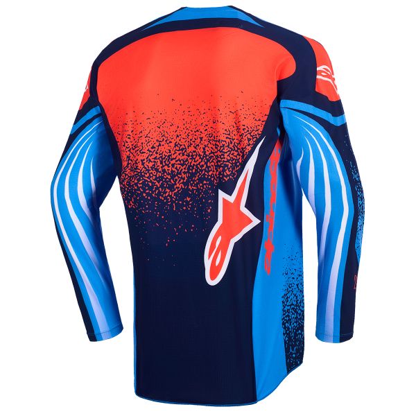 Alpinestars Techstar Nomur Jersey Dark Navy Orange Ucla Blue