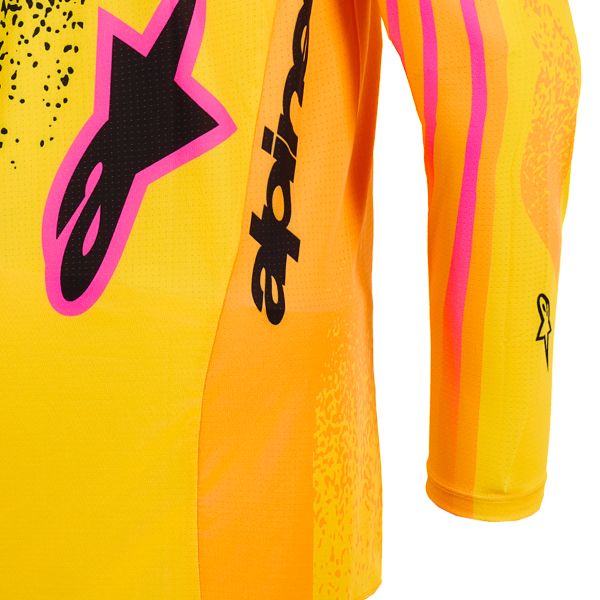 Alpinestars Techstar Nomur Jersey Orange Yellow Pink