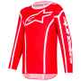 Maillot Cross Alpinestars Youth Fluid Apex Jersey Red White