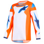 Maillot Cross Alpinestars Youth Fluid Grid Jersey Orange Ucla Blue