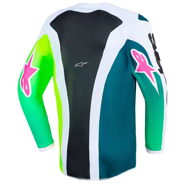 Alpinestars Youth Fluid Portl Jersey Green White Black