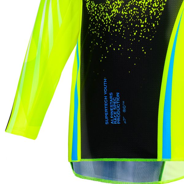 Alpinestars Youth Supertech Nomur Jersey Dk Navy Yllw FL Ucla Blue