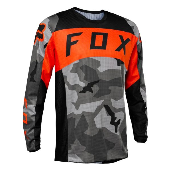 Maillot Cross FOX 180 Bnkr Grey Camo