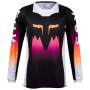 Maillot Cross FOX 180 Flora Black Pink Enfant