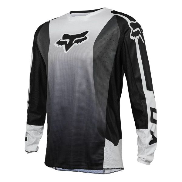 Maillot Cross FOX 180 Leed Black White