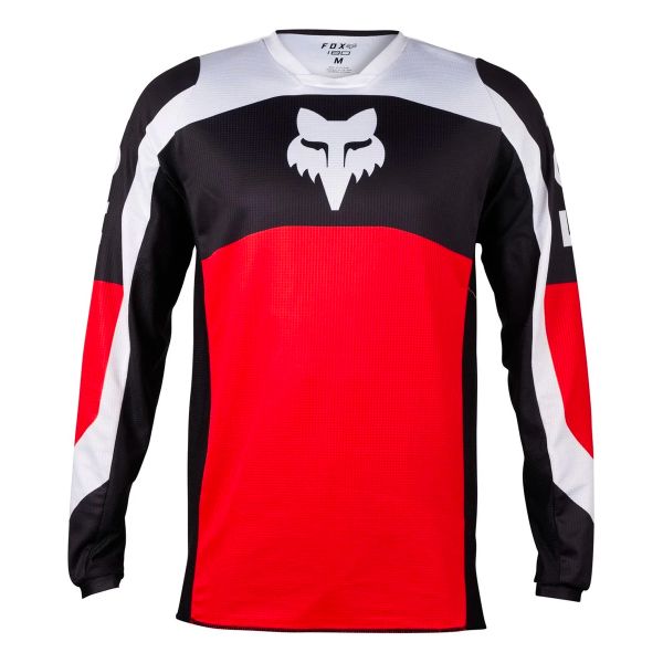 Maillot Cross FOX 180 Nitro Flo Red Maillot Cross FOX 180 Nitro Flo Red