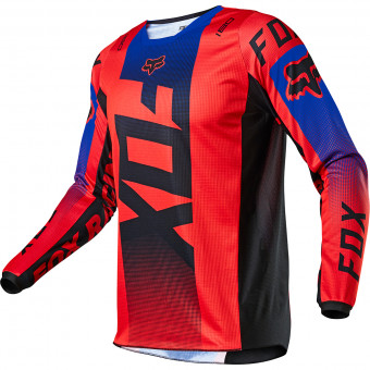 Maillot Cross FOX 180 Oktiv Fluo Red Maillot Cross FOX 180 Oktiv Fluo Red