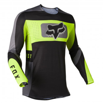Maillot Cross FOX Flexair Mirer Black Yellow