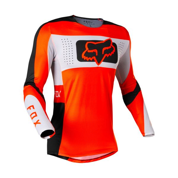 Maillot Cross FOX Flexair Mirer Fluo Orange