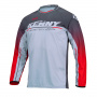 Maillot Cross Kenny Track Focus Grey Red Jersey