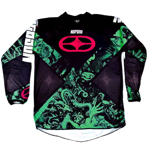 Maillot Cross No Fear Maillot Cross Spectrum Horror Green