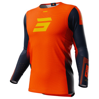 Maillot Cross SHOT Aerolite Honor Orange