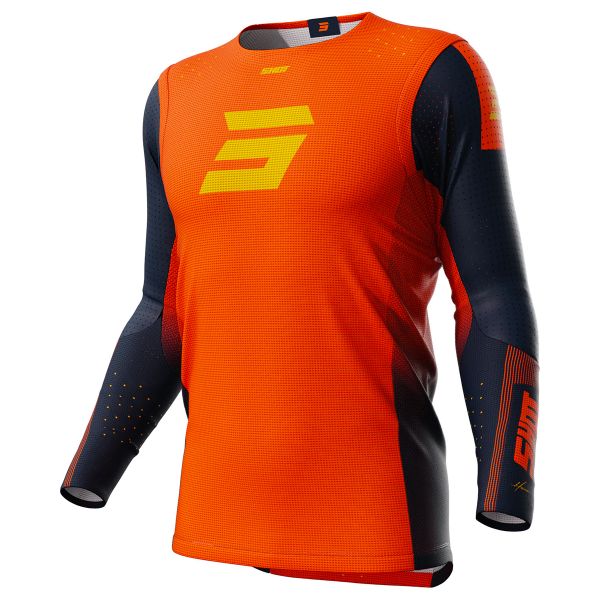 Maillot Cross SHOT Aerolite Honor Orange
