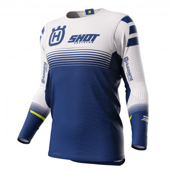 Maillot Cross SHOT Aerolite Husqvarna Limited Edition 2023 Blue
