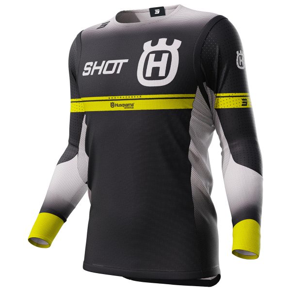 Maillot Cross SHOT Aerolite Husqvarna Limited Edition 2024 Black