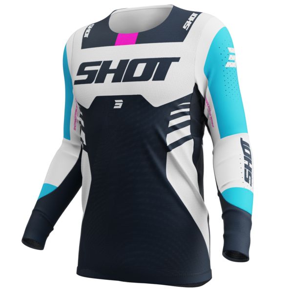 Maillot Cross SHOT Aerolite Sprint Blue