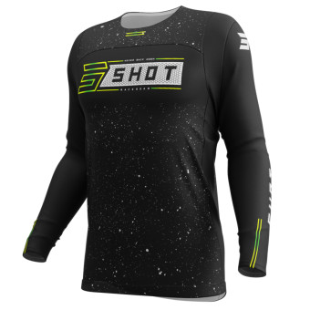 Maillot Cross SHOT Contact Art Black