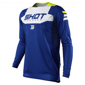 Maillot Cross SHOT Contact Chase Blue
