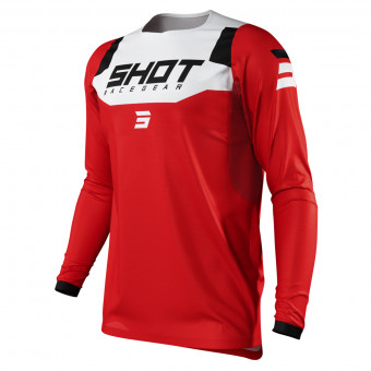 Maillot Cross SHOT Contact Chase Red