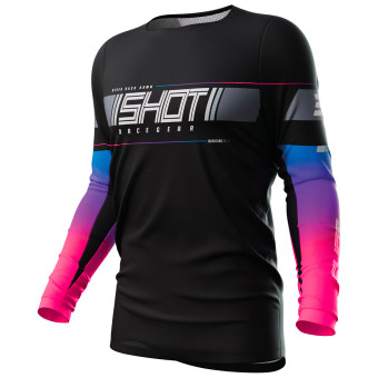 Maillot Cross SHOT Contact Indy Black