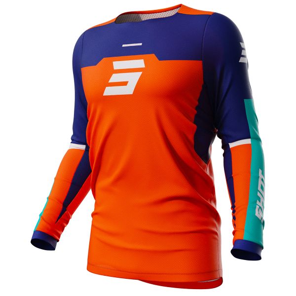 Maillot Cross SHOT Contact Iron Orange