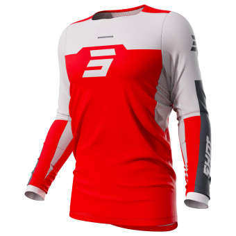 Maillot Cross SHOT Contact Iron Red