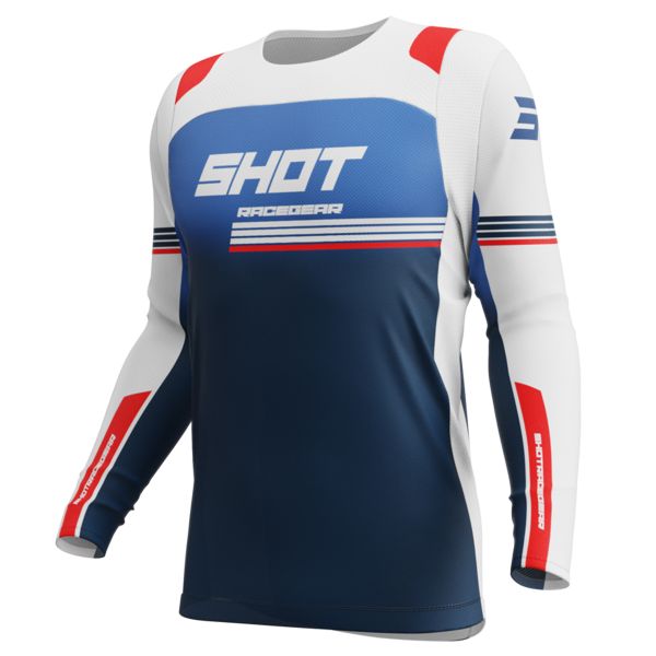 Maillot Cross SHOT Contact Linear Patriot
