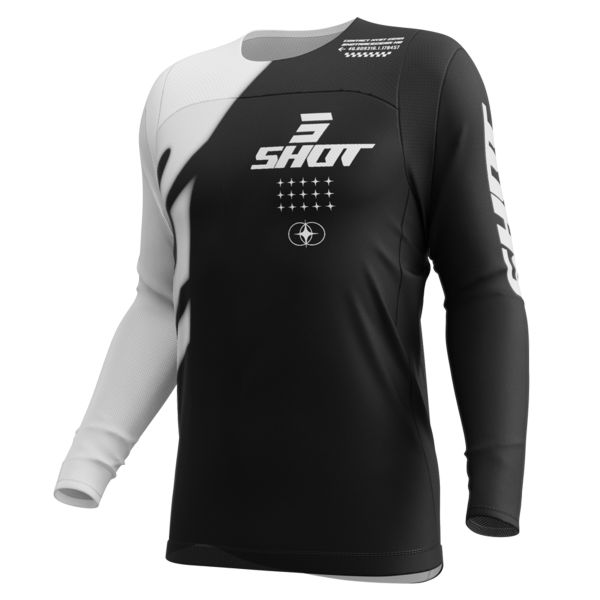 Maillot Cross SHOT Contact Myst Black
