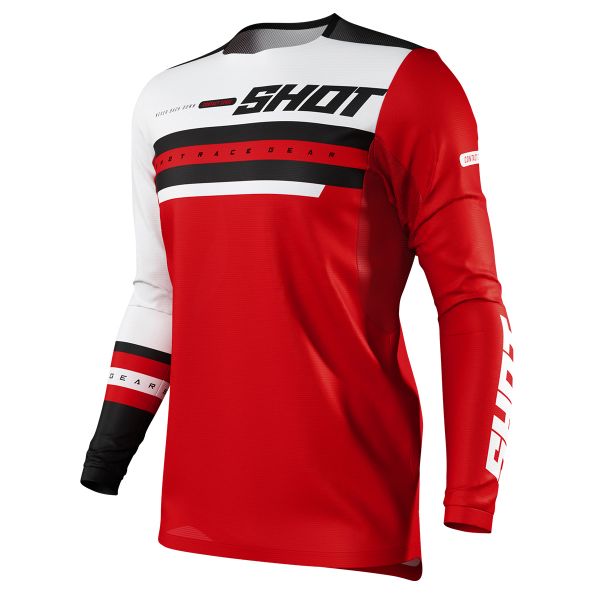 Maillot Cross SHOT Contact Shining Red
