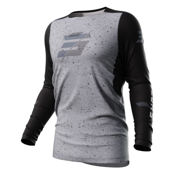 Maillot Cross SHOT Contact Speck Black Grey