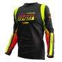 Maillot Cross SHOT Devo Block Neon Yellow