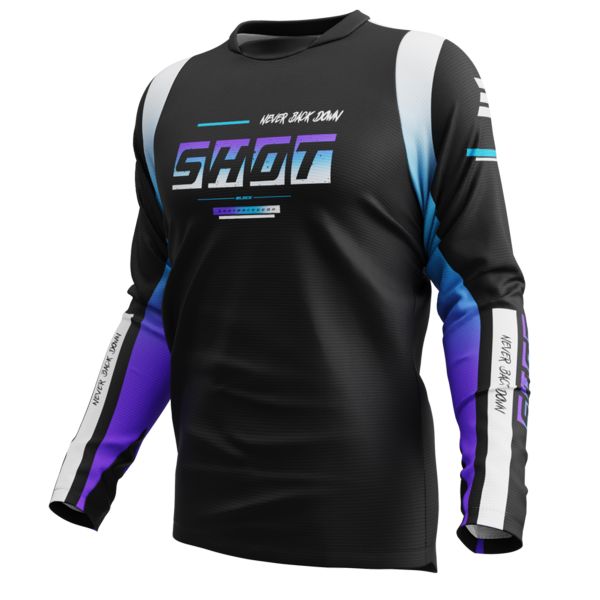 Maillot Cross SHOT Devo Block Purple