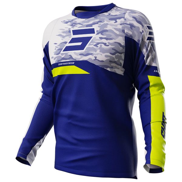 Maillot Cross SHOT Devo Matrix Blue