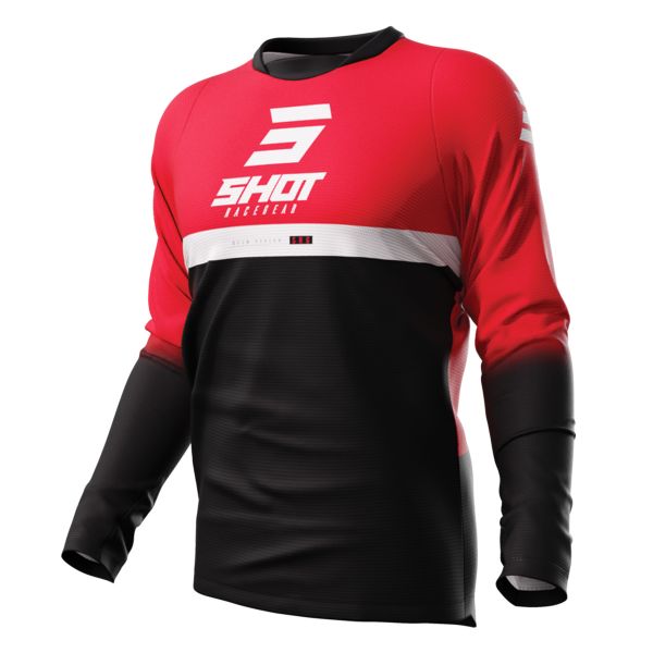 Maillot Cross SHOT Devo Reflex Red