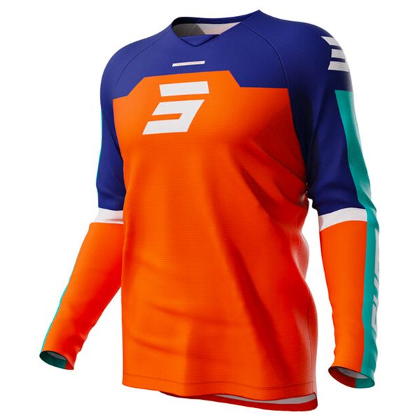 Maillot Cross SHOT Draw Iron Orange Enfant Maillot Cross SHOT Draw Iron Orange Enfant