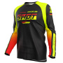 Maillot Cross SHOT Draw Kid Block Neon Yellow