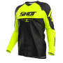 Maillot Cross SHOT Draw Private Neon Yellow